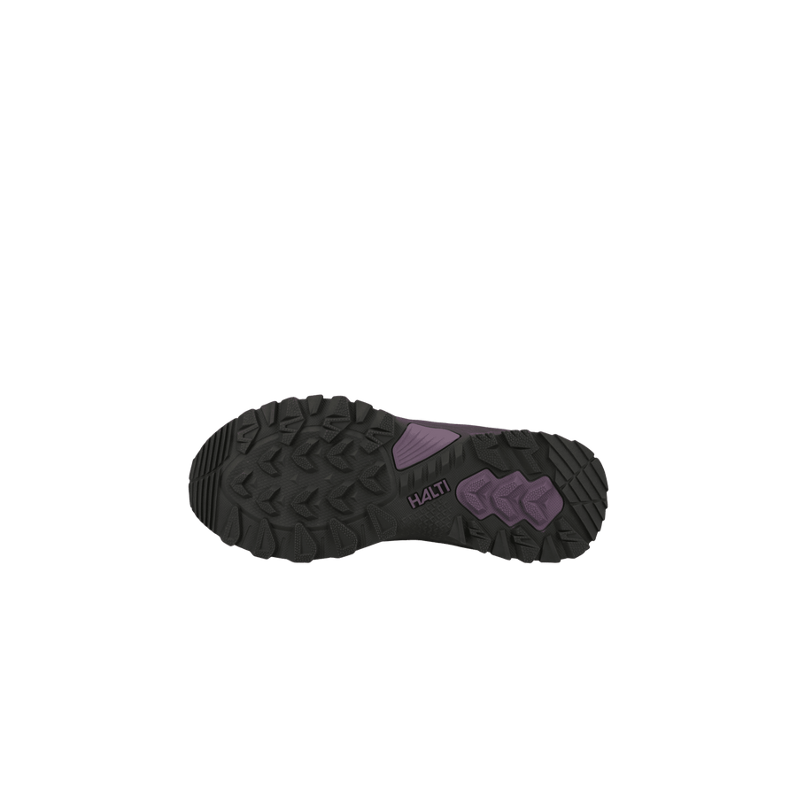 Halti Winnipeg Mid DX W walking shoe,  Dark grey/ violet