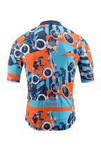 CUBE BLACKLINE Jersey CMPT S/S blue´n´orange