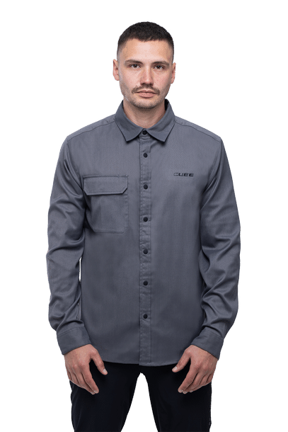 CUBE VERTEX Shirt L/S grey
