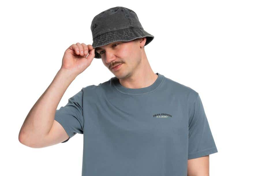 CUBE Bucket Hut washed grey