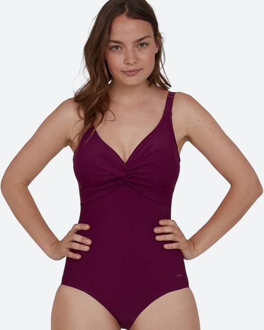 Speedo Brigitte 1 Piece AF, Deep Plum