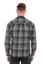 CUBE Work Shirt L/S grey check