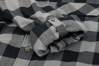 CUBE Work Shirt L/S grey check