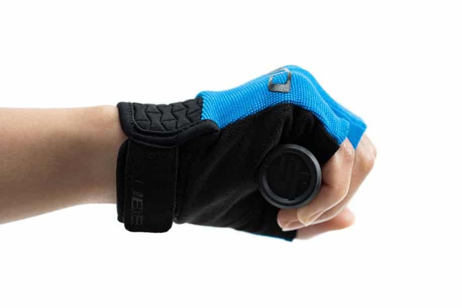 CUBE Gloves Performance Junior short finger blue