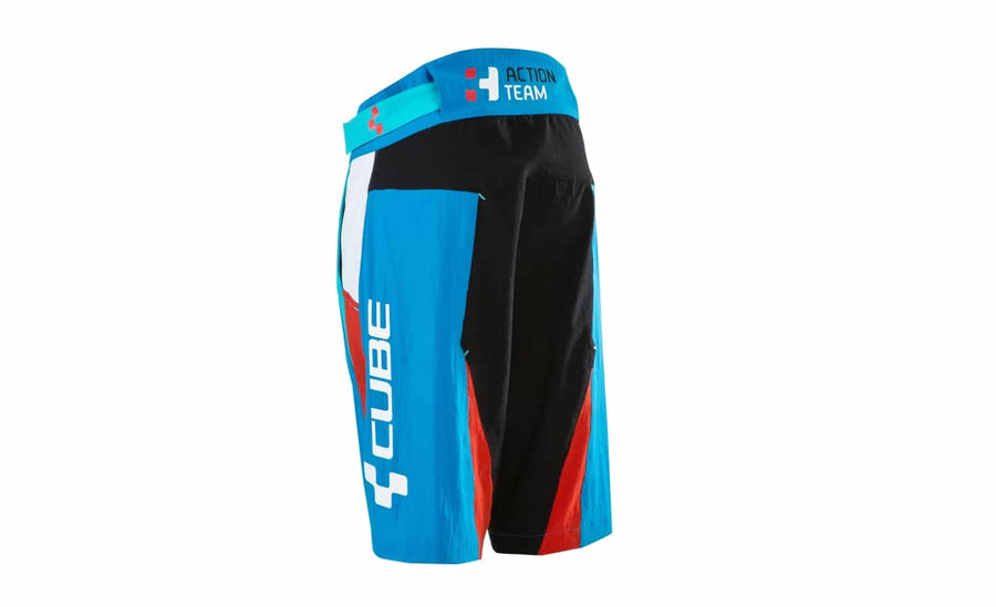 CUBE JUNIOR ACTION TEAM Shorts blue/white/red