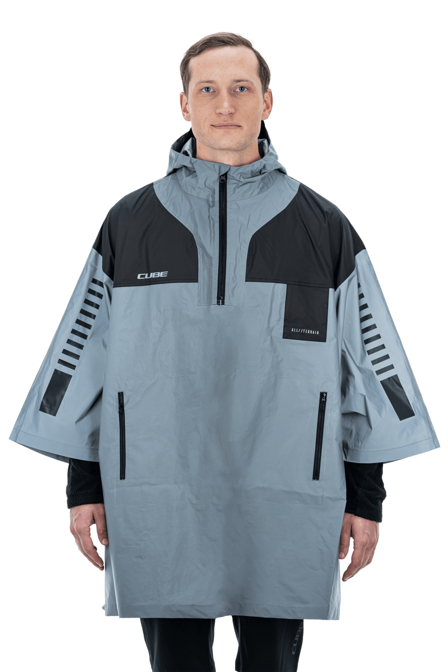 Cube CUBE ATX Utility Poncho Safety silver´n´grey