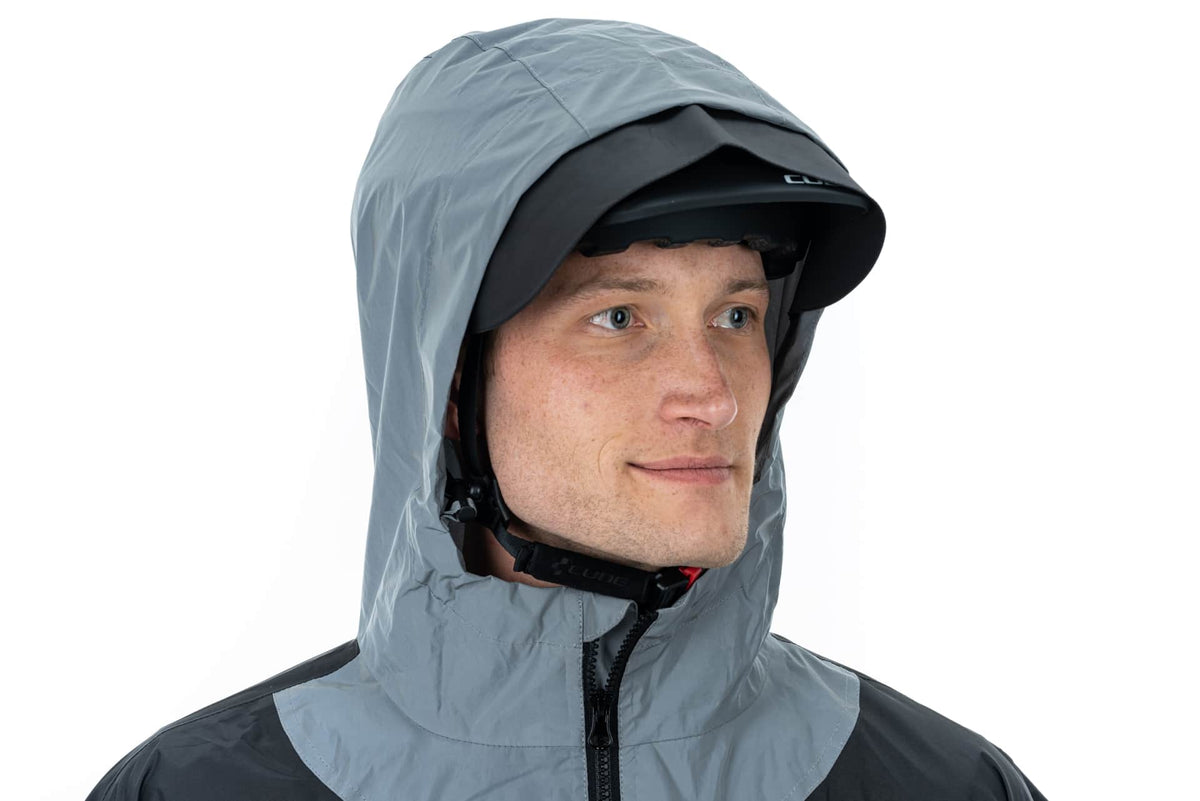 Cube CUBE ATX Utility Poncho Safety silver´n´grey