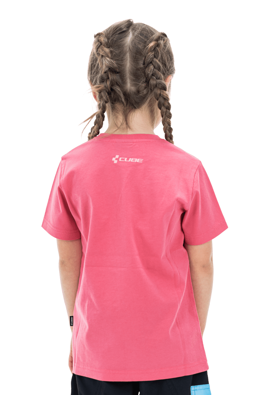 CUBE JUNIOR Organic T-krekls Trail coral