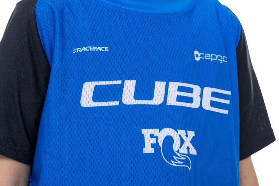 CUBE VERTEX Jersey ROOKIE X Actionteam S/S black´n´blue