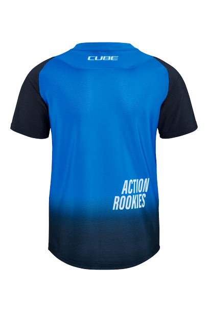 CUBE VERTEX Jersey ROOKIE X Actionteam S/S black´n´blue