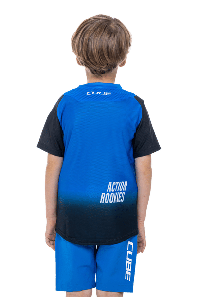 CUBE VERTEX Jersey ROOKIE X Actionteam S/S black´n´blue