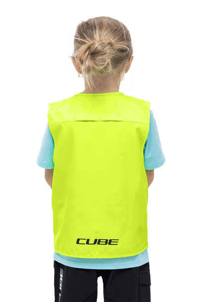 CUBE Safety Gilet ROOKIE CMPT neon yellow