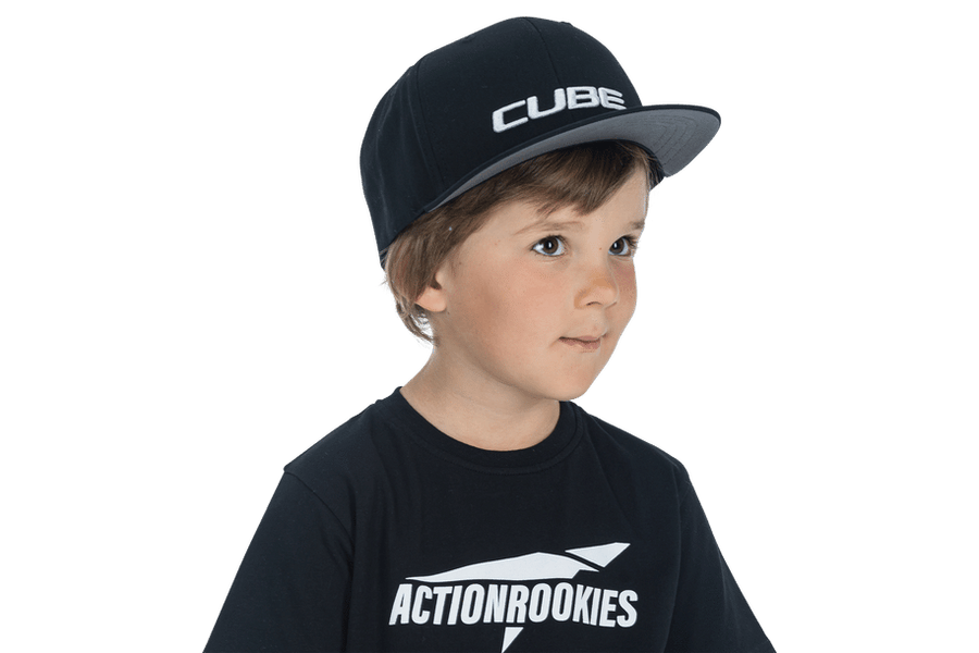 CUBE Cap 6 Panel ROOKIE black