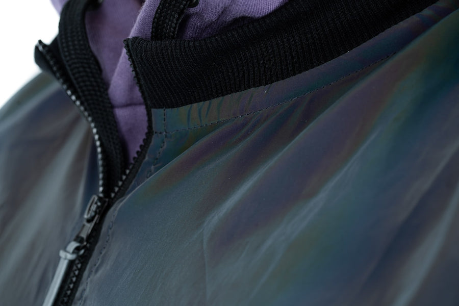 CUBE Safety Wind Gilet rainbow reflective