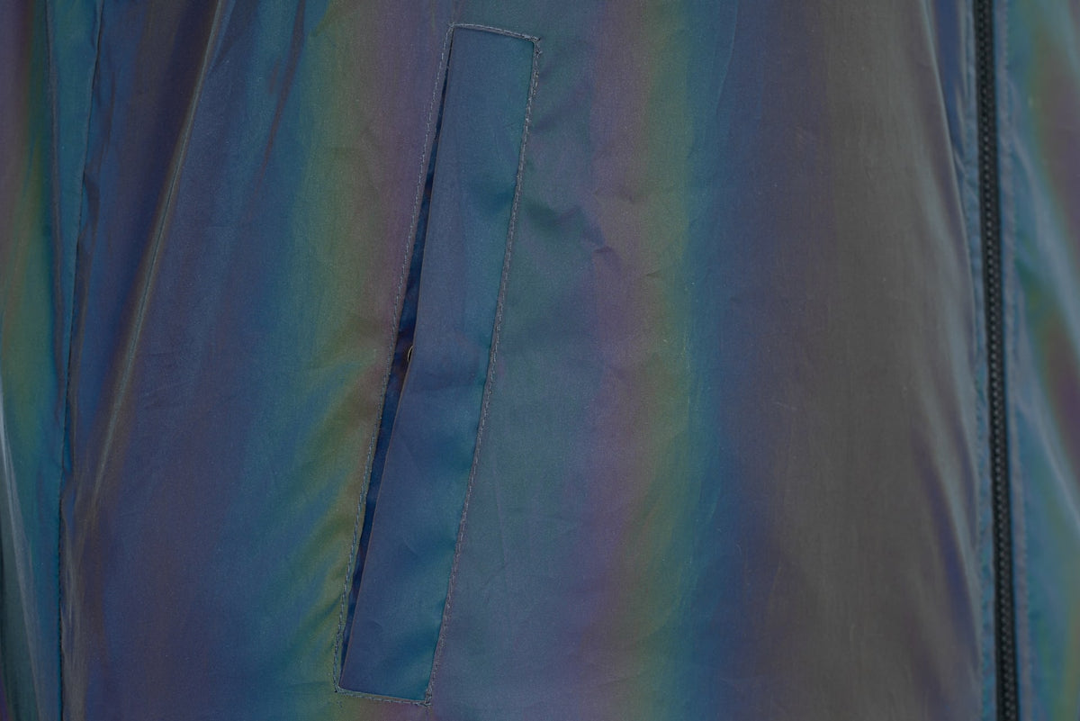 CUBE Safety Wind Gilet rainbow reflective