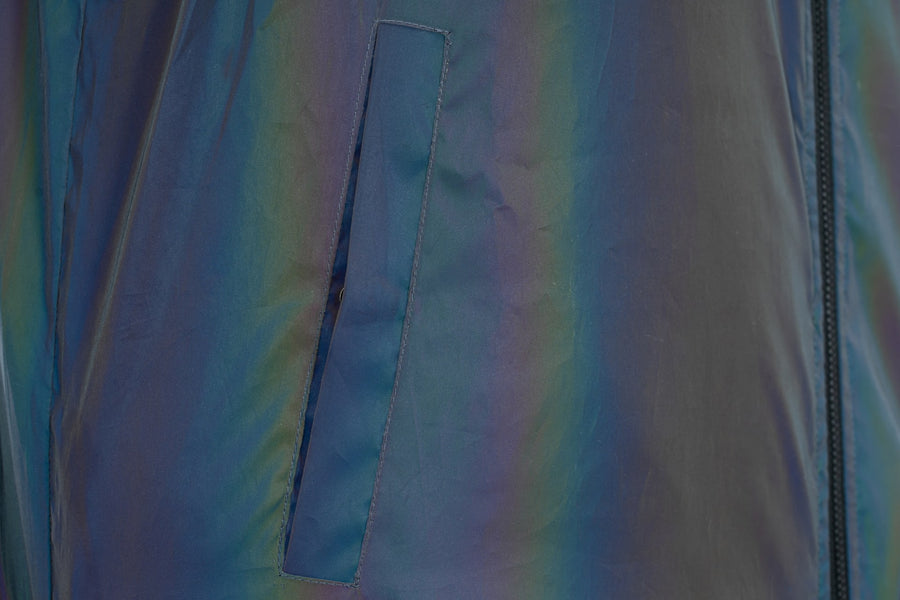 CUBE Safety Wind Gilet rainbow reflective