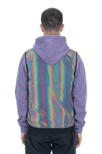 CUBE Safety Wind Gilet rainbow reflective