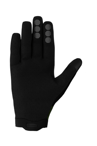 CUBE Gloves Gravity long finger TM olive´n´grey