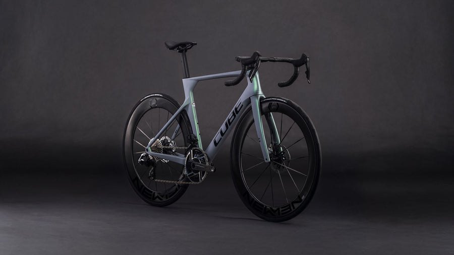 Cube Litening AERO C68X SLX seagrey n black