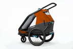 Cube CUBE Kids Trailer Double CMPT X Actionteam grey´n´orange