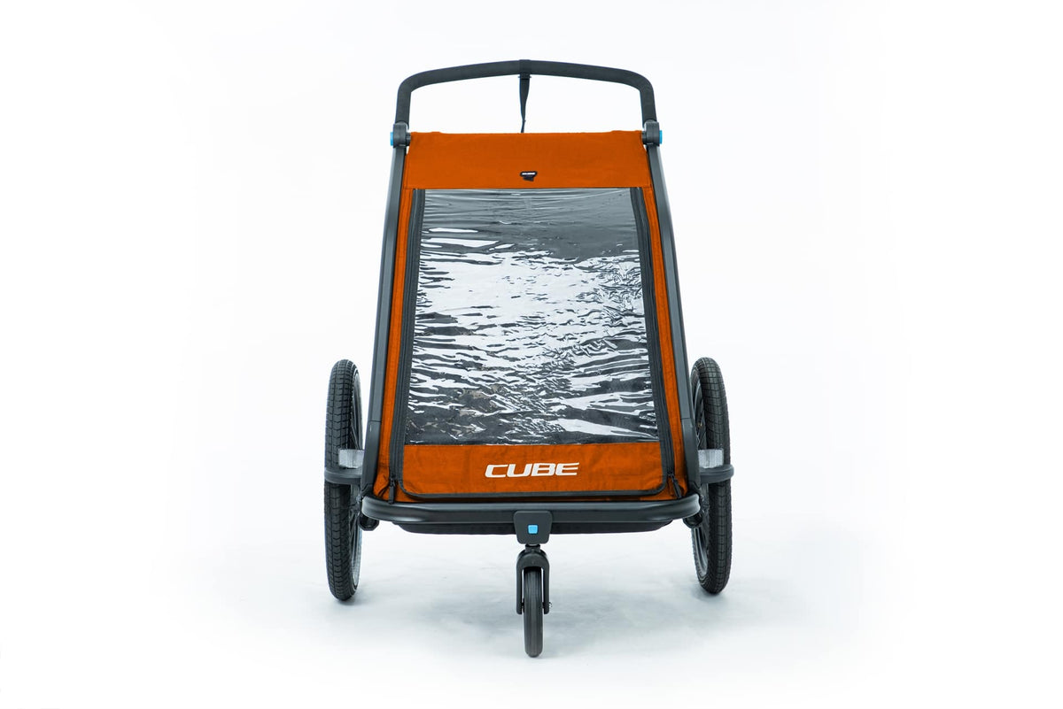 Cube CUBE Kids Trailer Double CMPT X Actionteam grey´n´orange