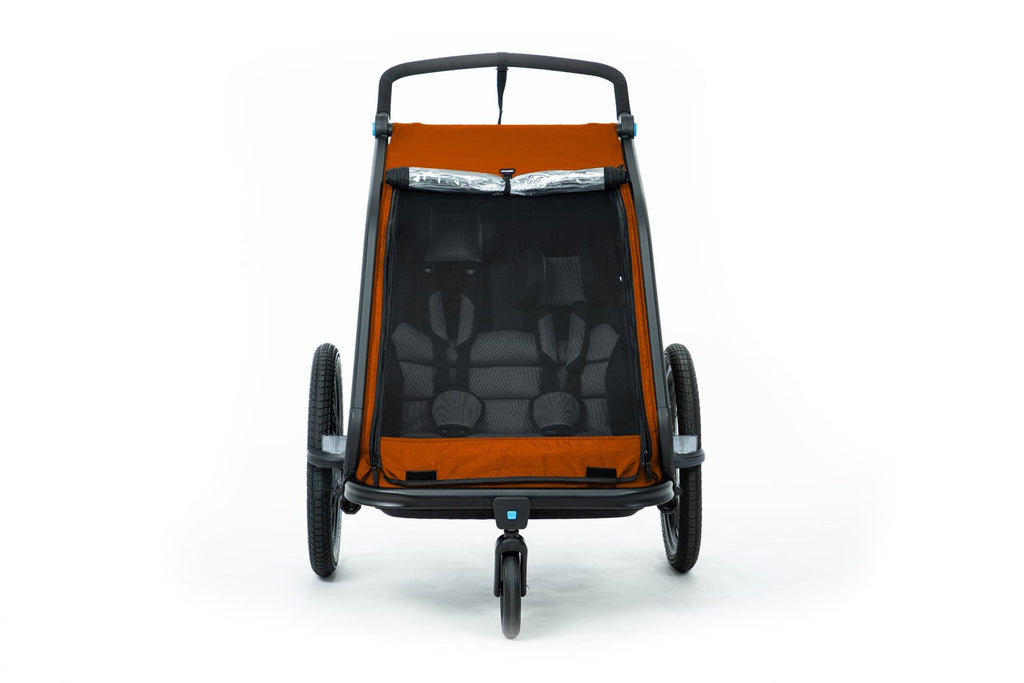 Cube CUBE Kids Trailer Double CMPT X Actionteam grey´n´orange