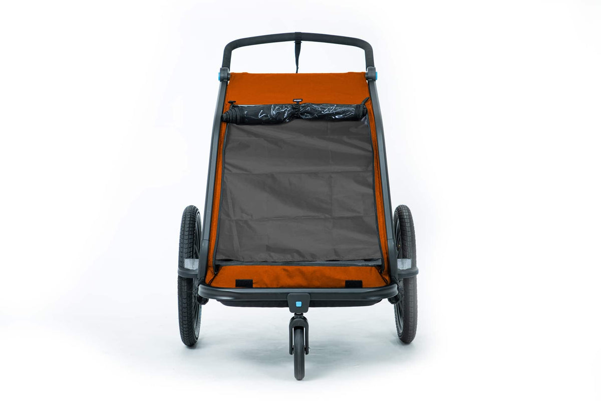 Cube CUBE Kids Trailer Double CMPT X Actionteam grey´n´orange