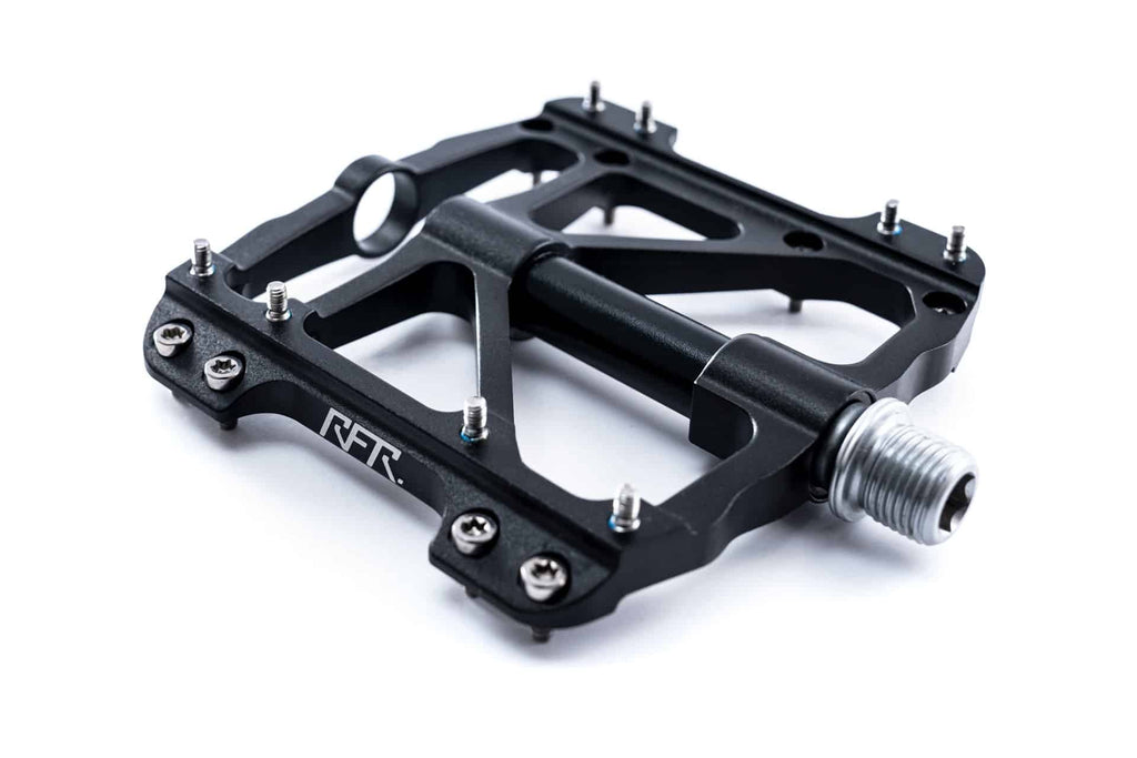 Cube RFR Pedals Flat SLT black´n´black