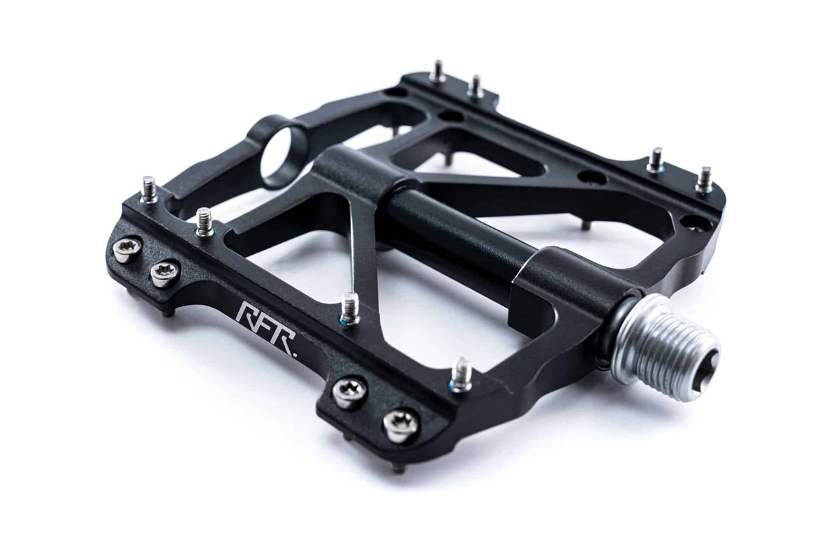 Cube RFR Pedals Flat SLT black´n´black