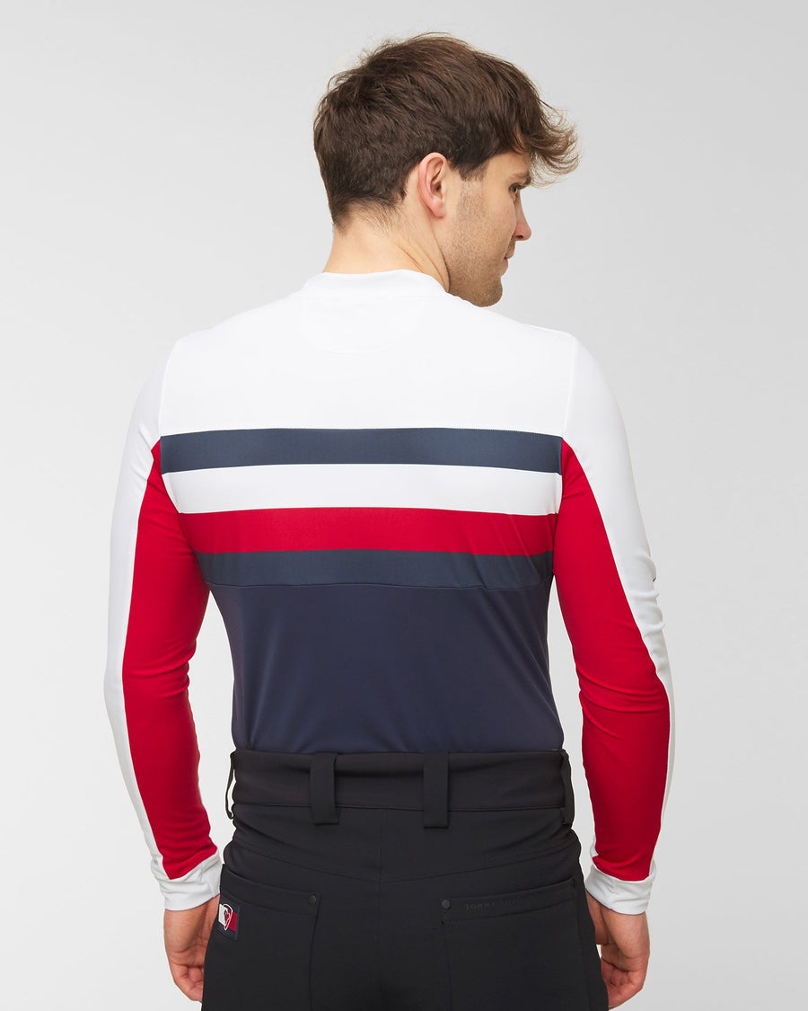 ROSSIGNOL x TOMMY HILFIGER COLOR BLOCK CREW NECK