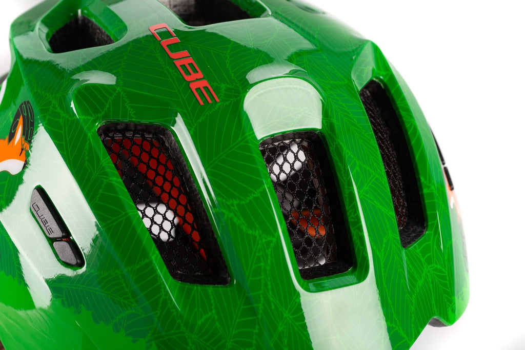 CUBE Helmet FINK green