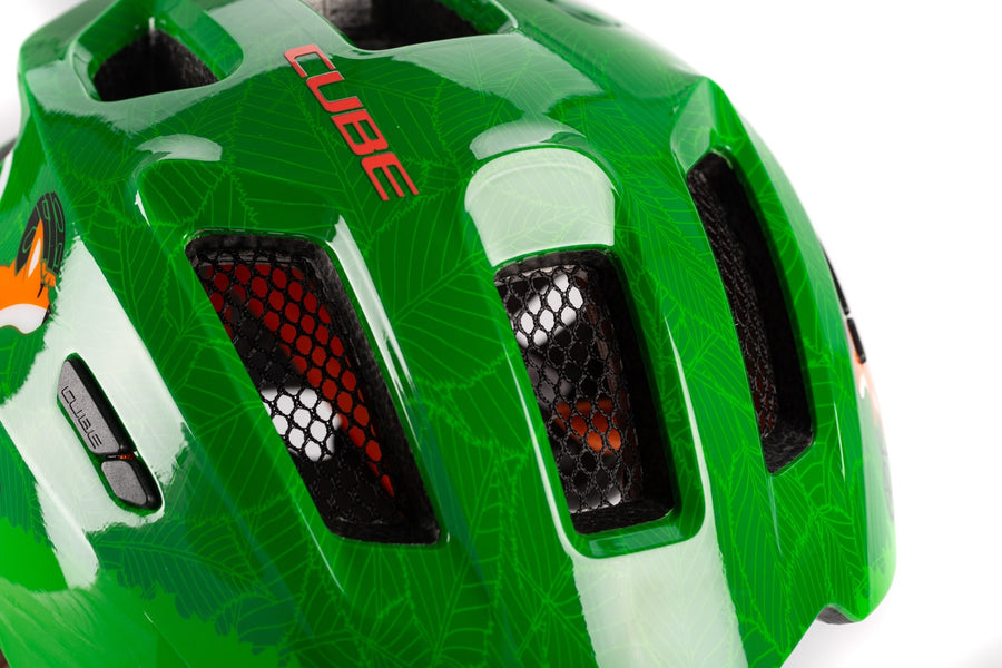 CUBE Helmet FINK green