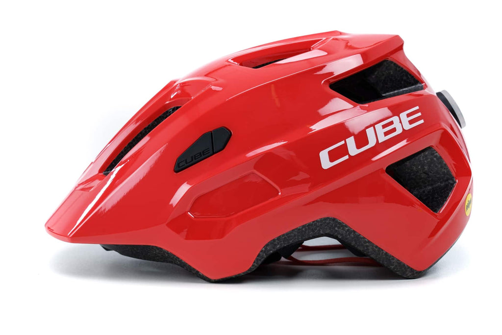 CUBE Helmet LINOK glossy red