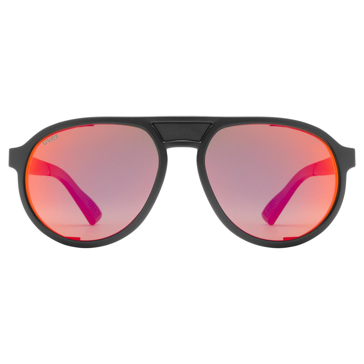 uvex mtn classic pure black m/mir.red