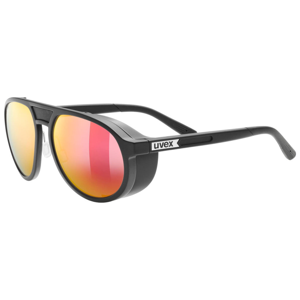 uvex mtn classic pure black m/mir.red