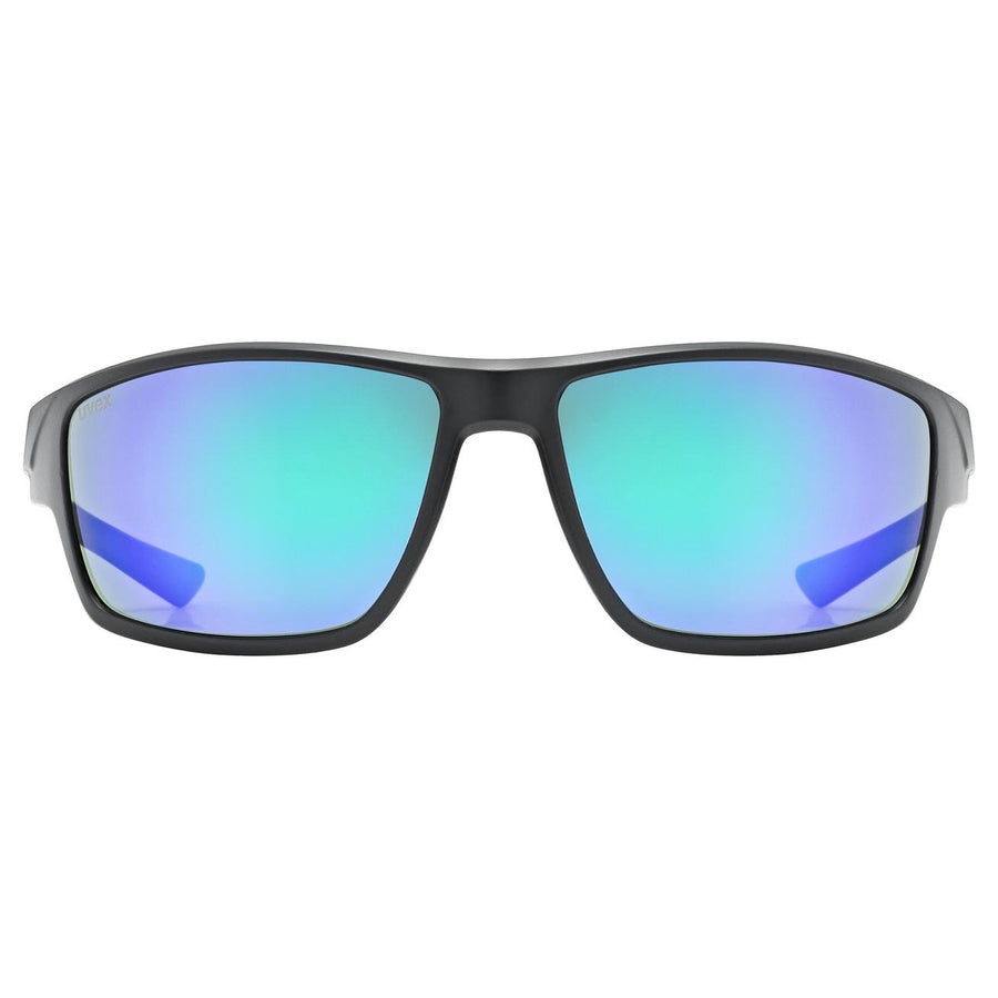uvex sportstyle 230 black m./mir.green