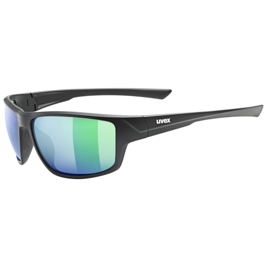 uvex sportstyle 230 black m./mir.green