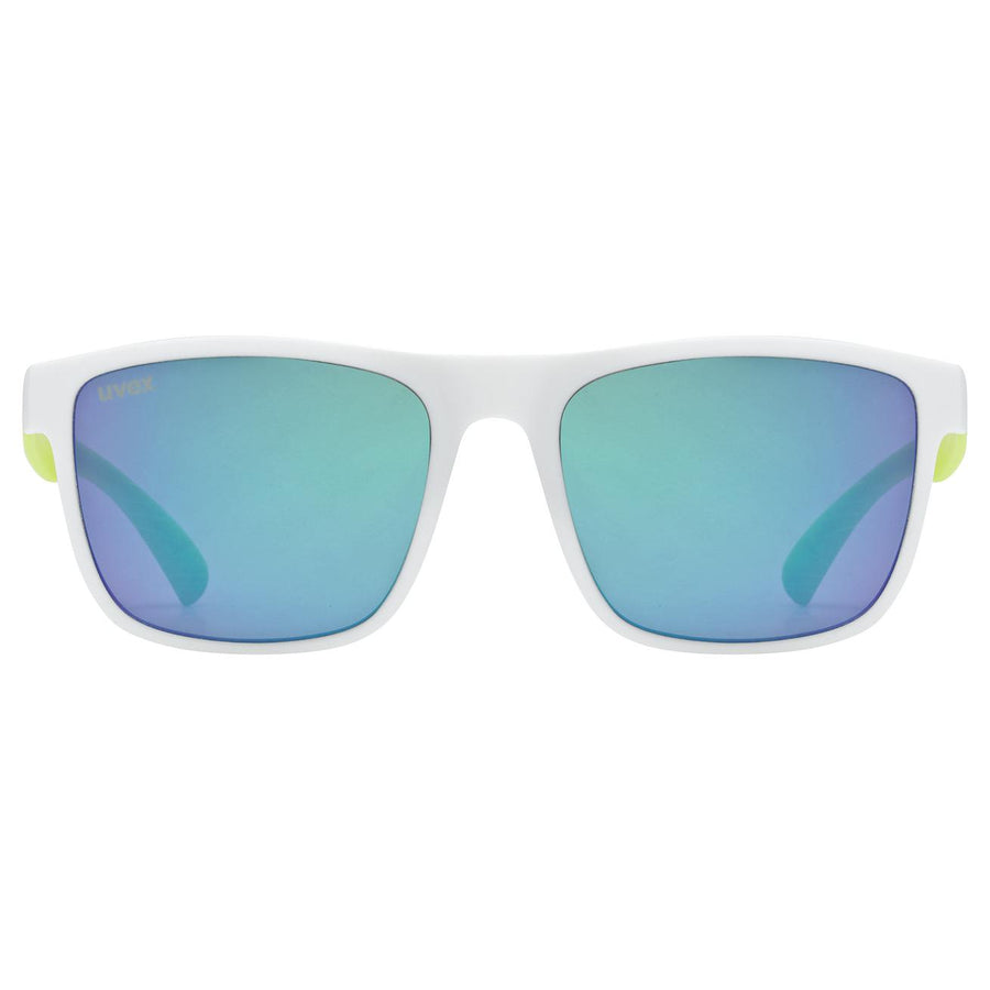 uvex rookie white-lime m./mir.green