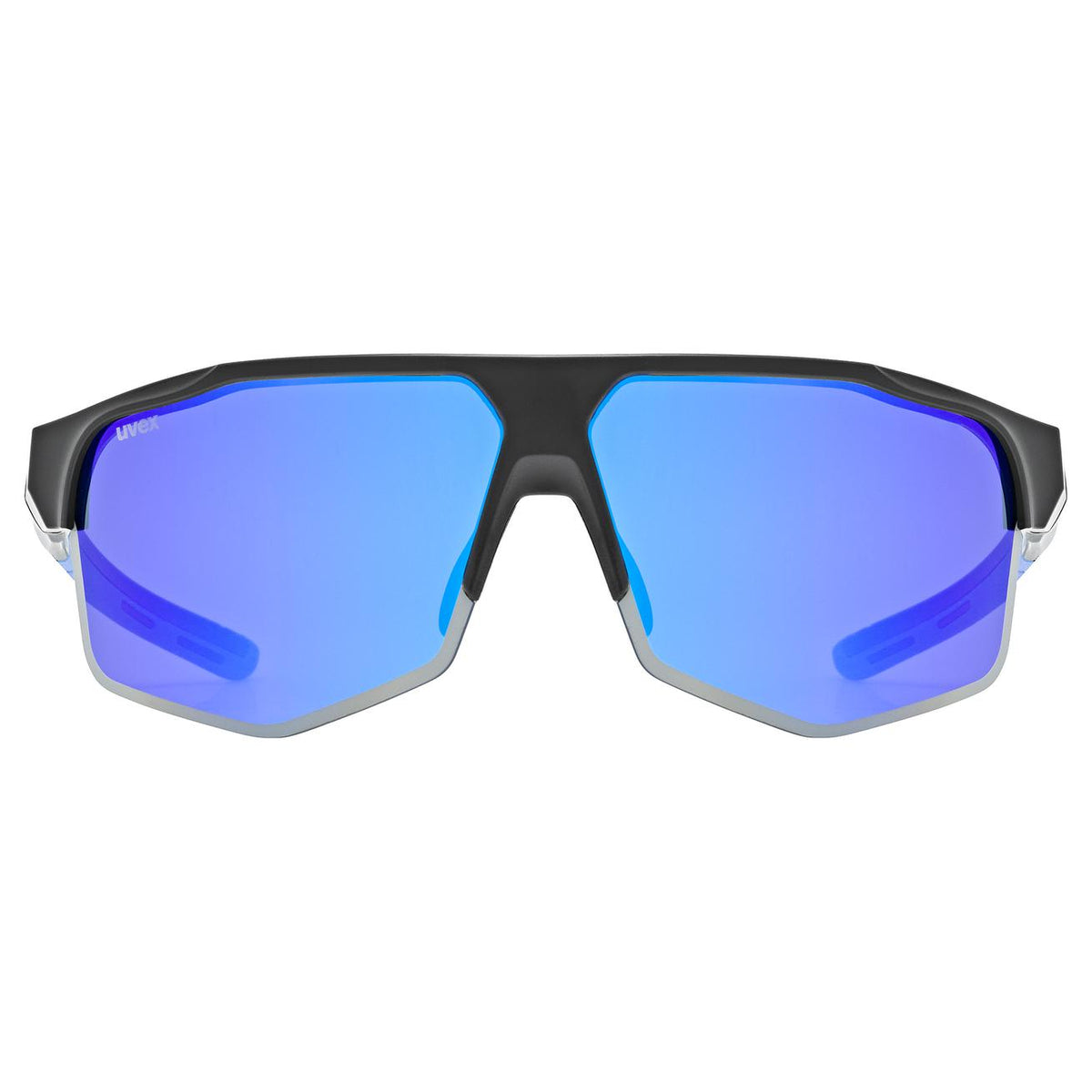uvex axos set black matt / mir.blue