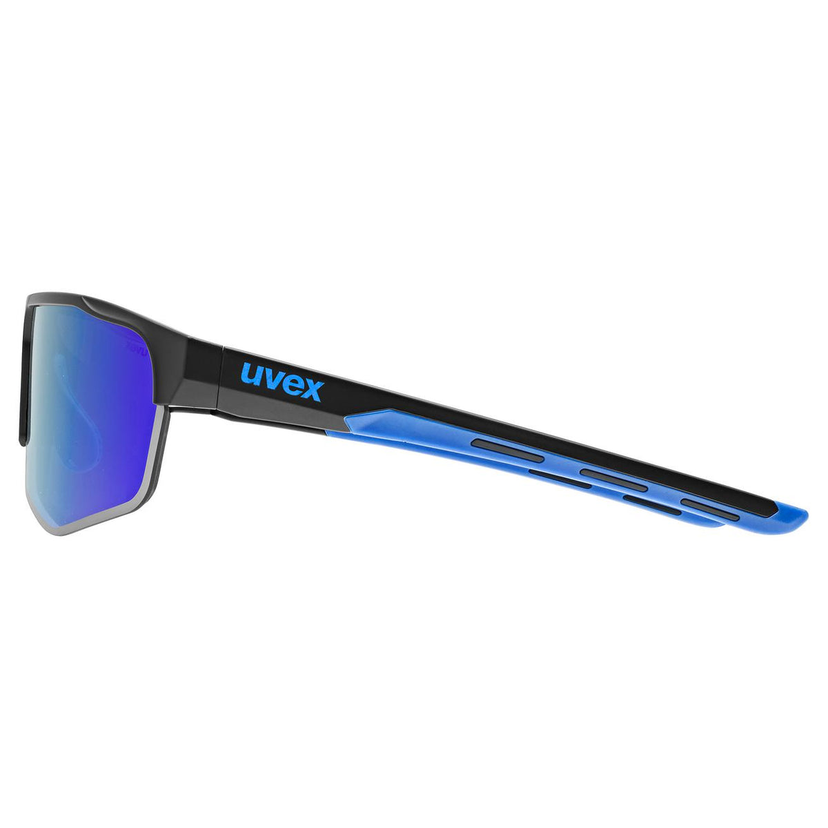 uvex axos set black matt / mir.blue
