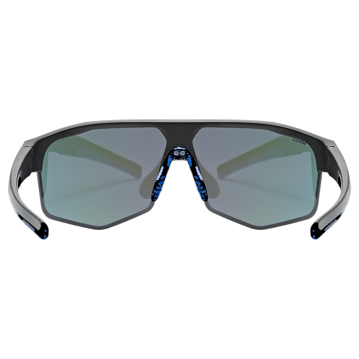 uvex axos set black matt / mir.blue