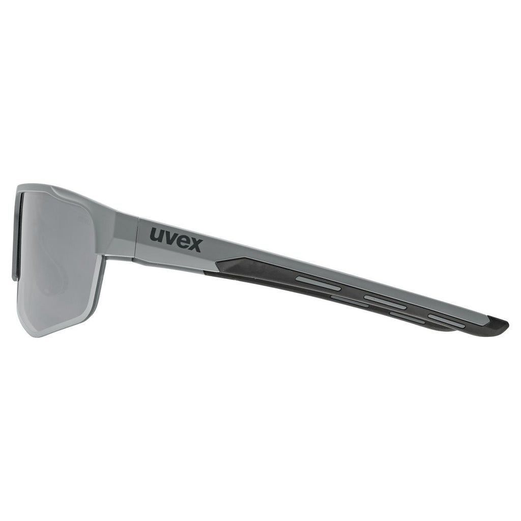 uvex axos set grey matt/mir.silver