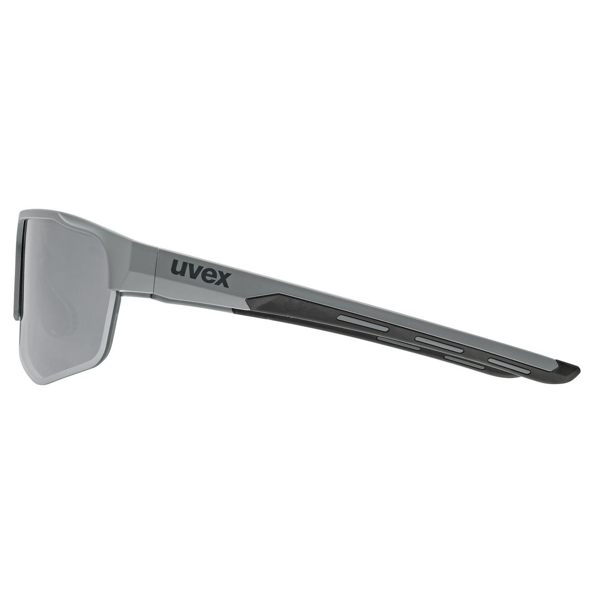 uvex axos set grey matt/mir.silver