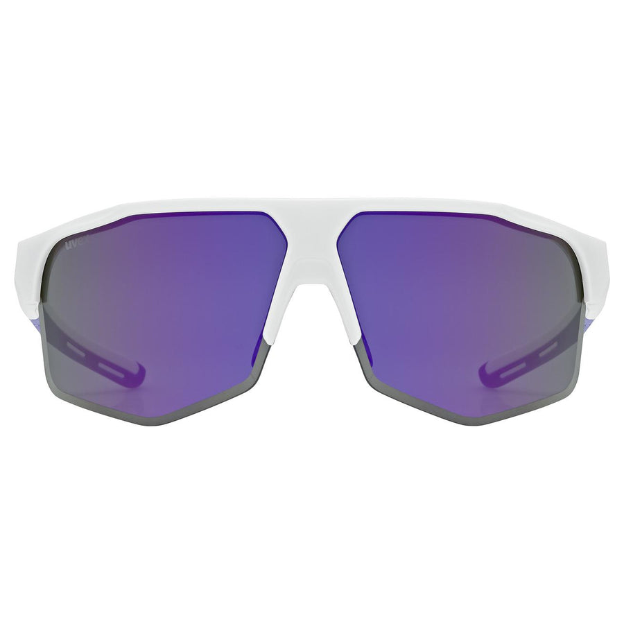 uvex axos set white matt / mir.purple
