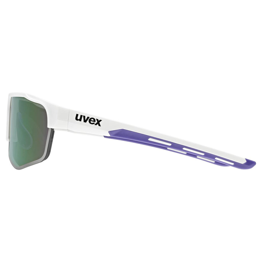 uvex axos set white matt / mir.purple