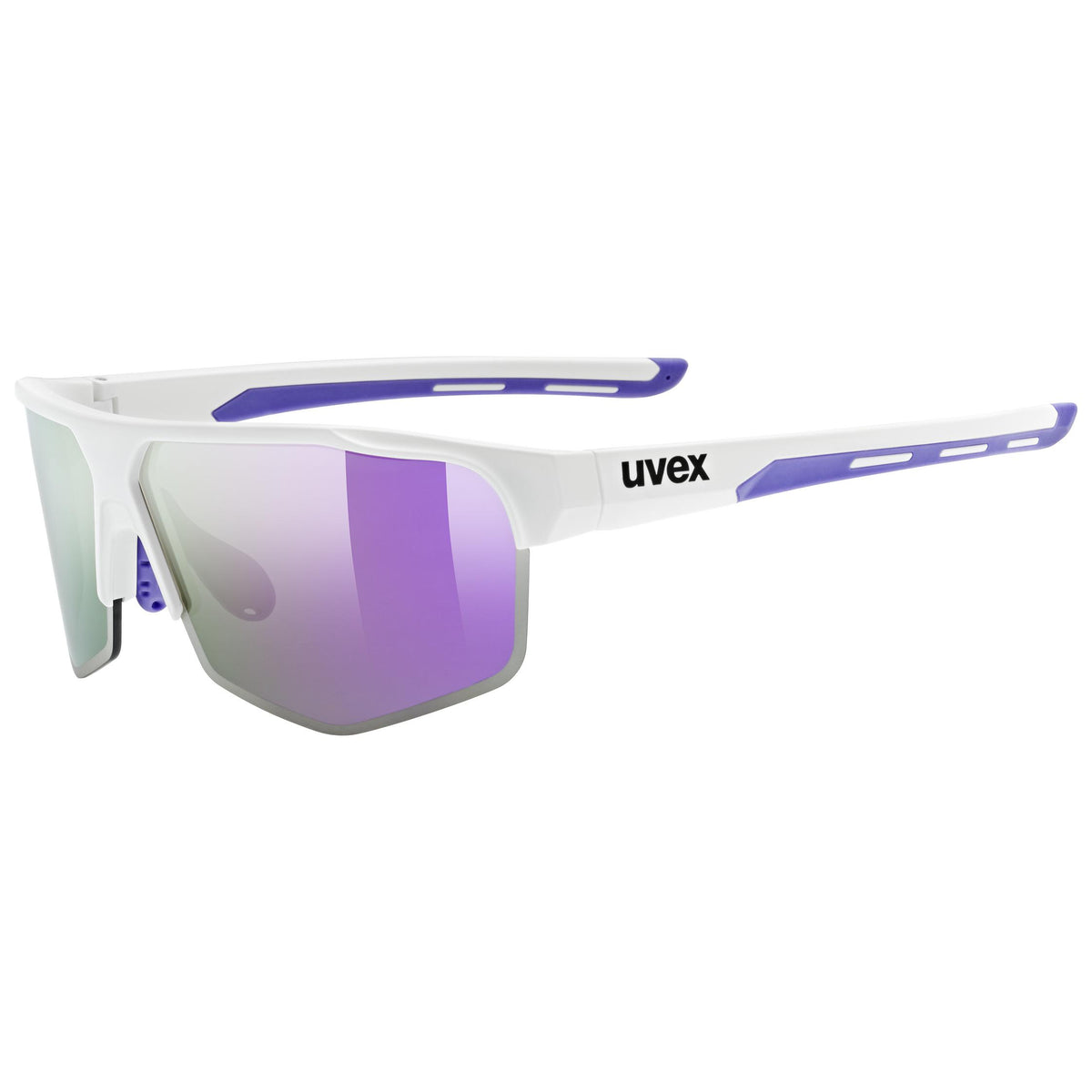 uvex axos set white matt / mir.purple