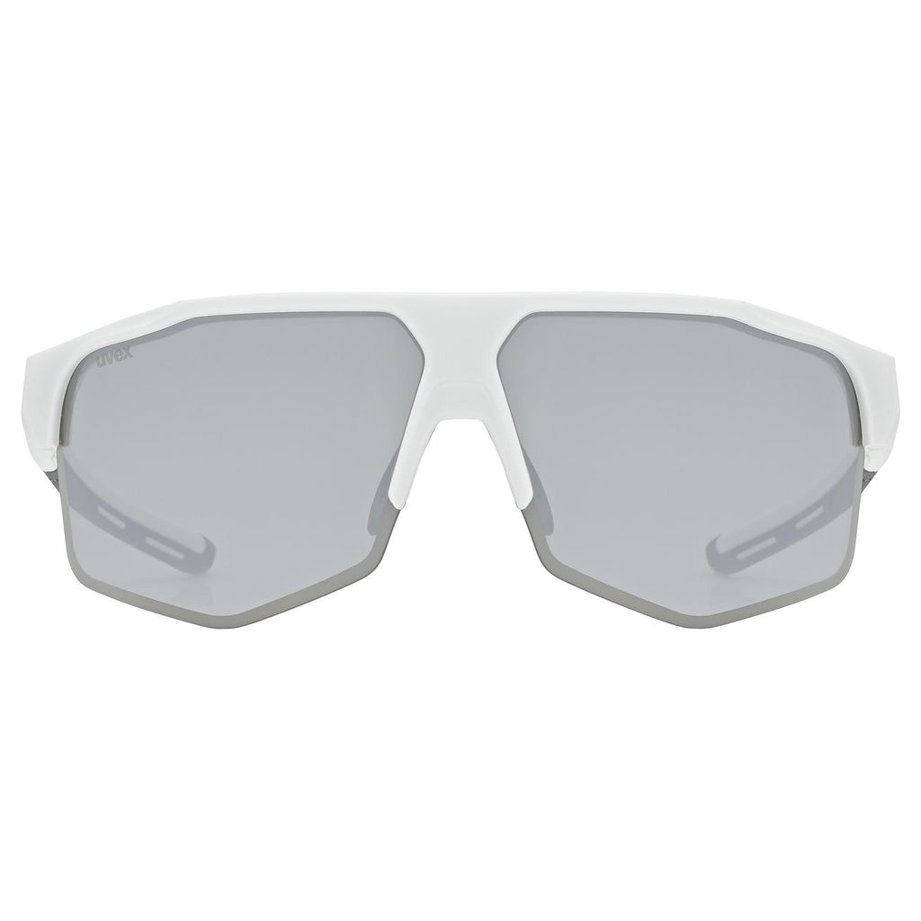 uvex axos set white matt / mir.silver