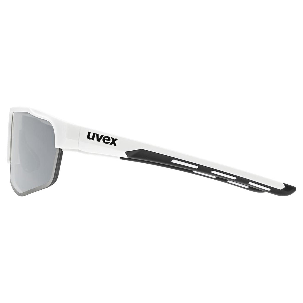 uvex axos set white matt / mir.silver