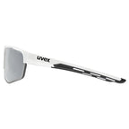 uvex axos set white matt / mir.silver
