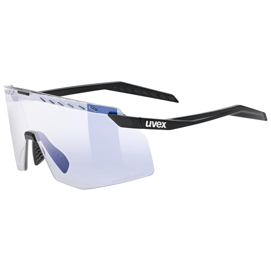 uvex pace stage V black matt/mir.blue